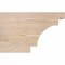 Ekena Millwork Mediterranean Rough Sawn Rafter Tail, Douglas Fir, 4"W x 10"H x 16"L RFT04X10X16MED00RDF - alternate 3